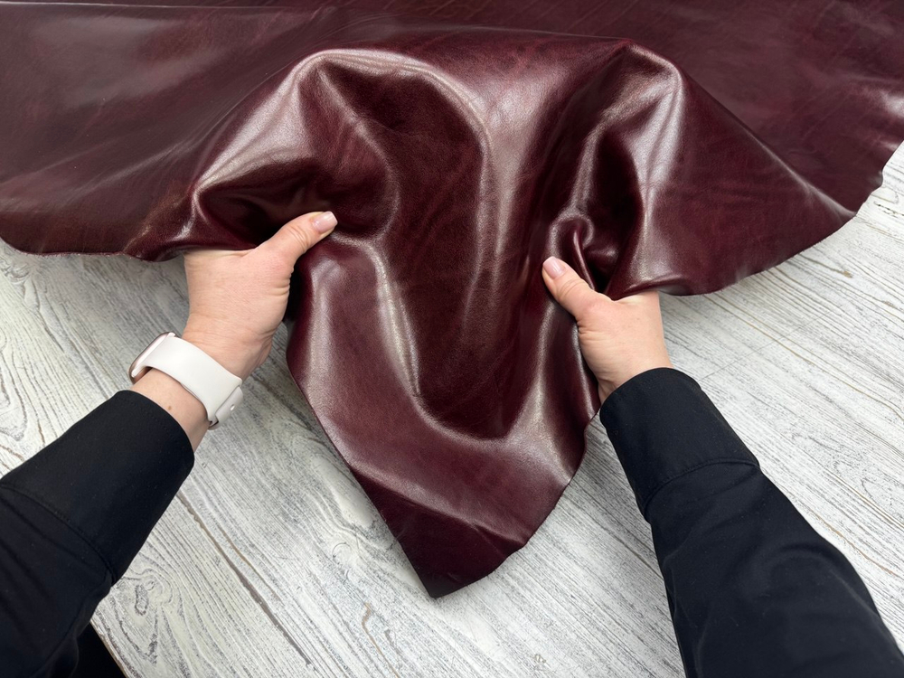 Nike Saphir Mahagony (1,3-1,5 мм), цв. Бордовый, натуральная кожа