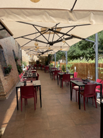 Зонт профессиональный Astro Carbon, графит, слоновая кость