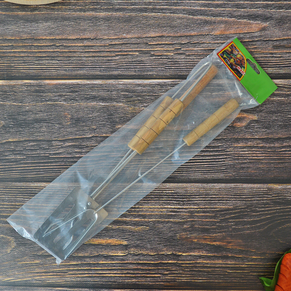 Набор для барбекю 3 предмета, 34см