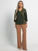 Блуза Найви (оливковая) Б15077-18М LT Collection