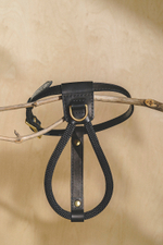 Шлейка "Пони-Макарони" Черная