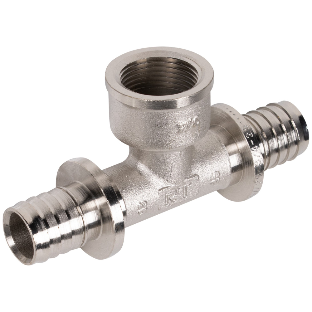 Тройник с внутренней резьбой 25×3/4"×25