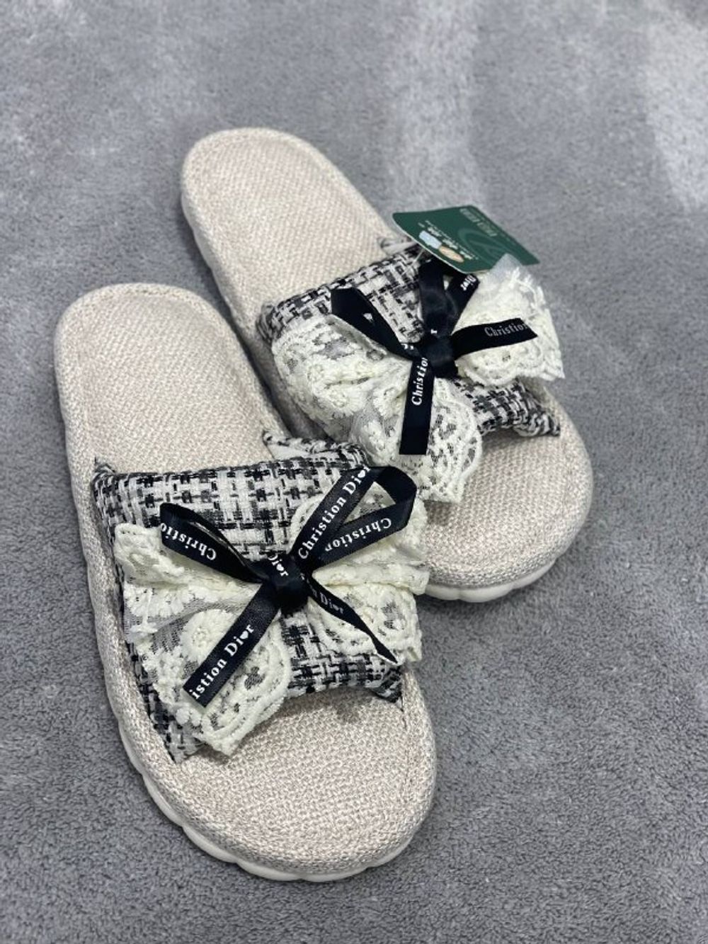 Домашние тапочки Лен