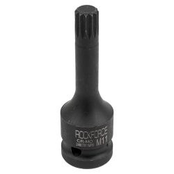 Головка-бита SPLINE ударная M11,1/2'' RockForce RF-24807811MPB