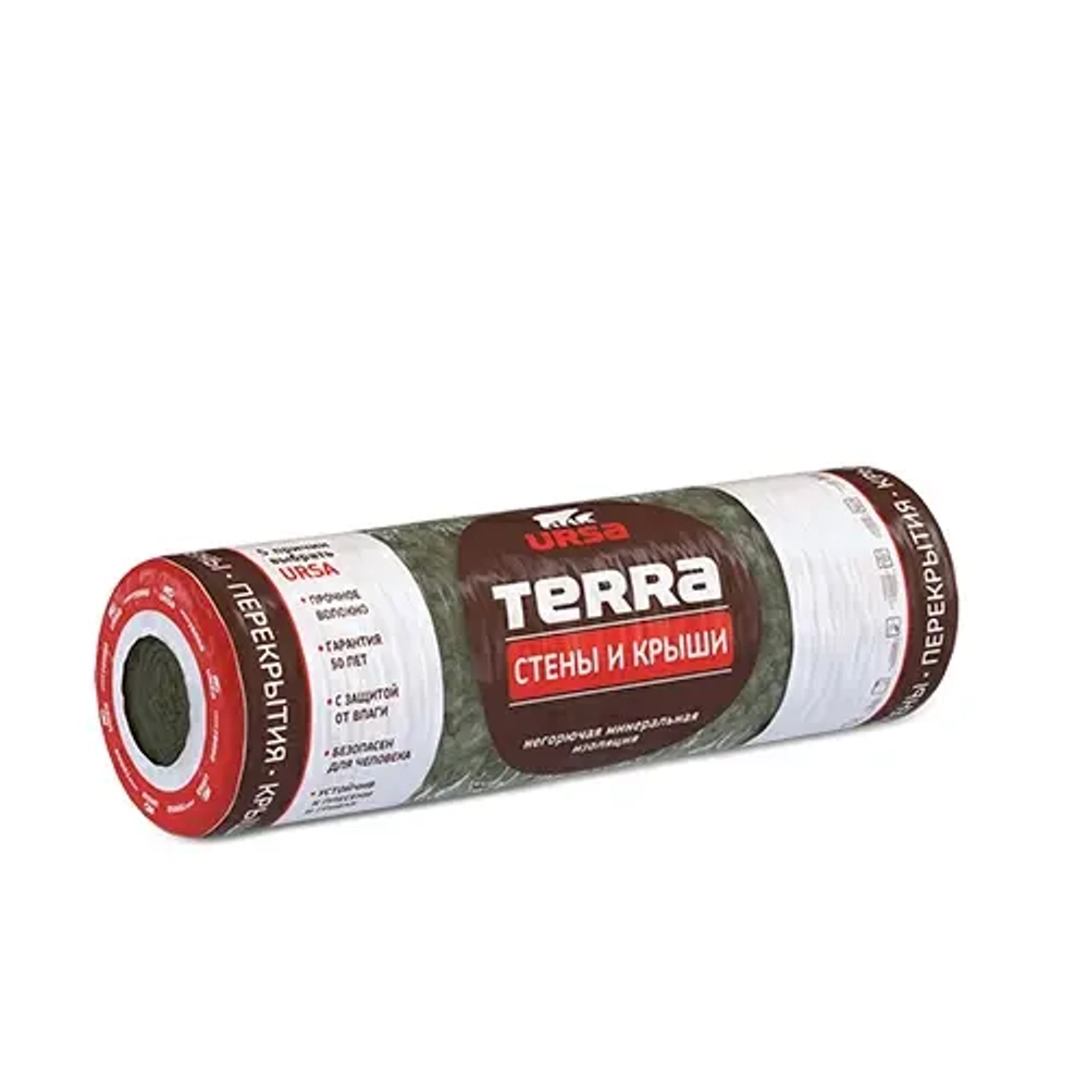 URSA TERRA Стены и крыши 4000-1220-150 (рулон) 0,732м3
