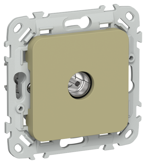 FLITE Розетка TV экранированная проходная тип M РТВм-1-1-2-ФлО оливковый IEK