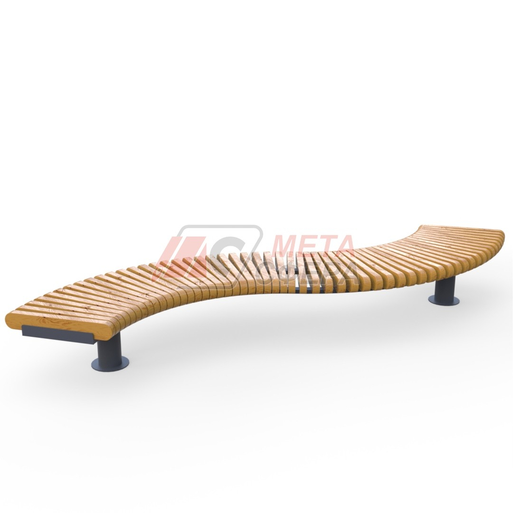 Лавка Rail Road 01 Змейка