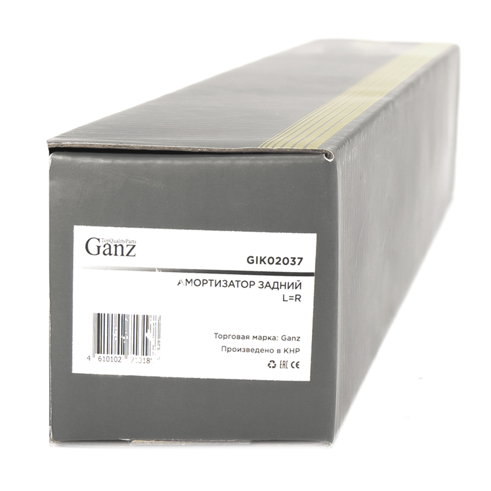 Амортизатор GANZ задний (газомасляный) L=R OPEL Astra H Арт.: GIK02037