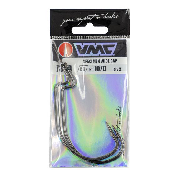 Крючок офсетн VMC 7348 BN (черн. никель) №10/0 (2шт)