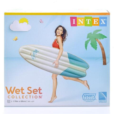 Плот надувной 178х69 Intex