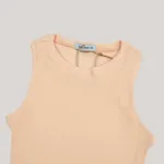 Топ One Two Ribbed Vanilla Cream