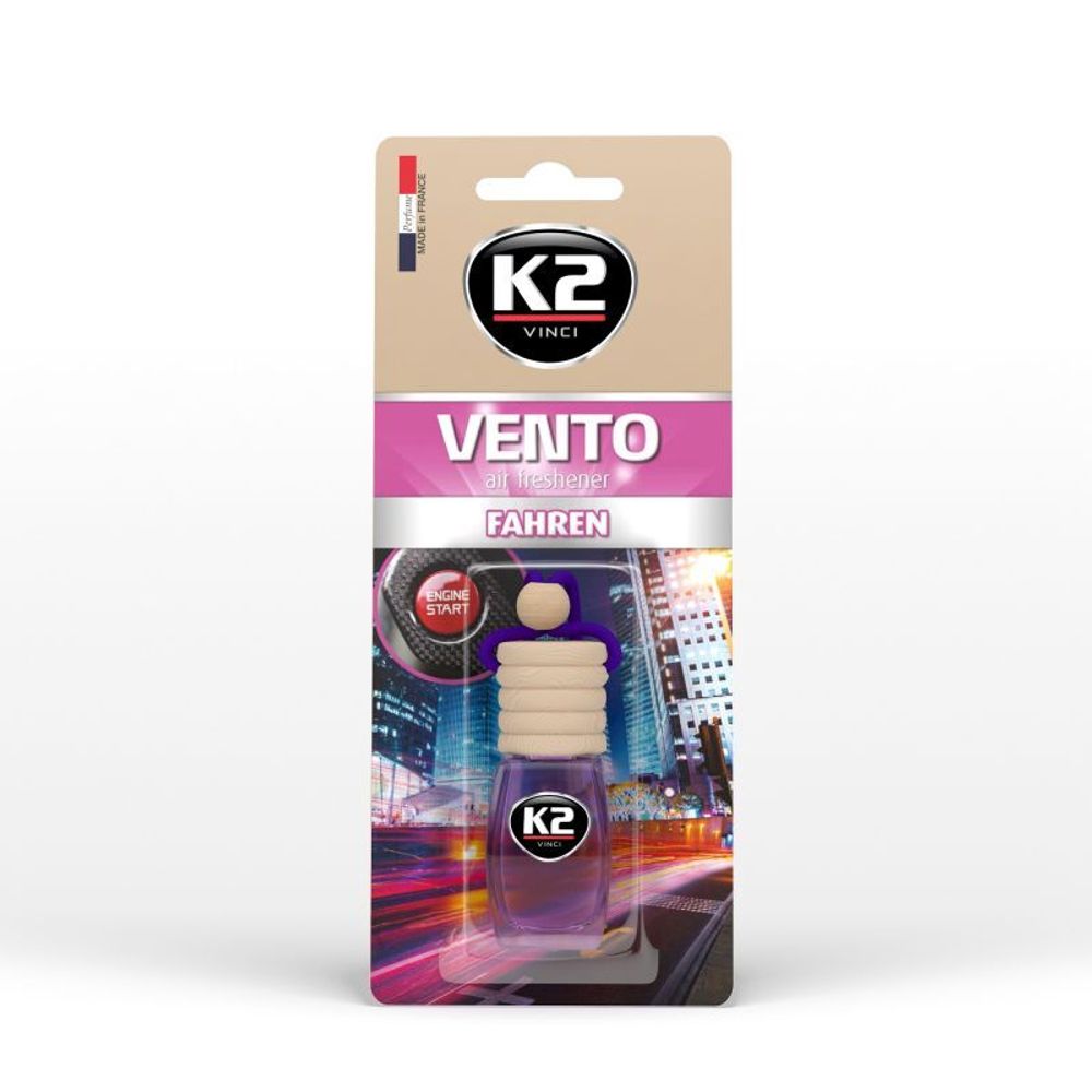 АРОМАТИЗАТОР С ПОДВЕСКОЙ К2 VENTO FAHREN 8ML
