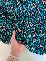 Ткань штапель для шитья 1,4 м плательная летняя вискозная