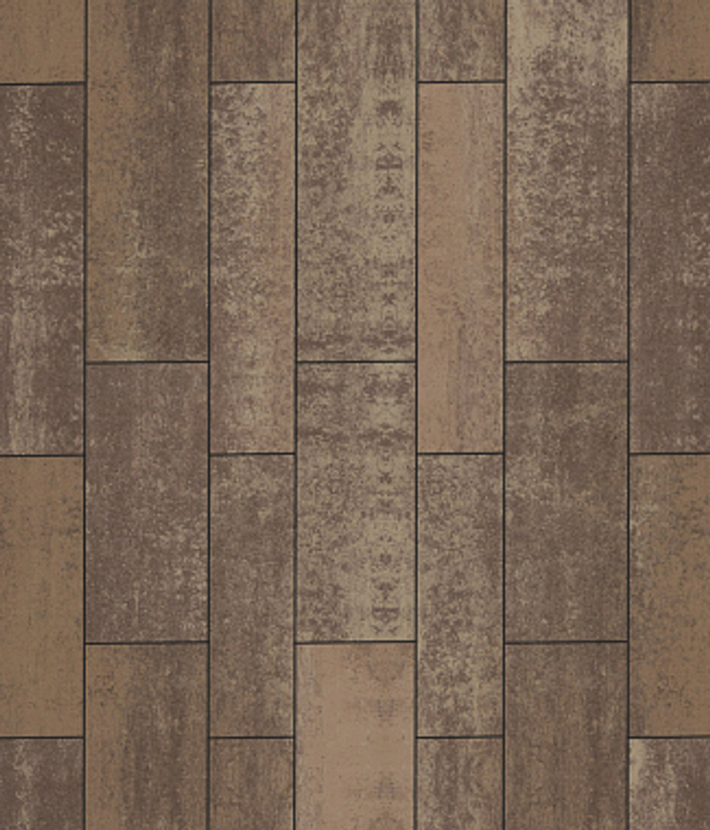 Тротуарная плитка ВЫБОР, форма Паркет, h=80мм