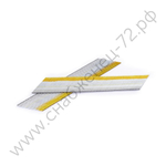 Гвозди отделочные финишные 15GA тип DA1545 с цинковым покрытием, угол наклона 34 градуса, 1,8 х 50 мм 500 шт. AERO