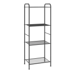 Стеллаж «Валенсия 14», цвет графит, 45,5*30*120,5см