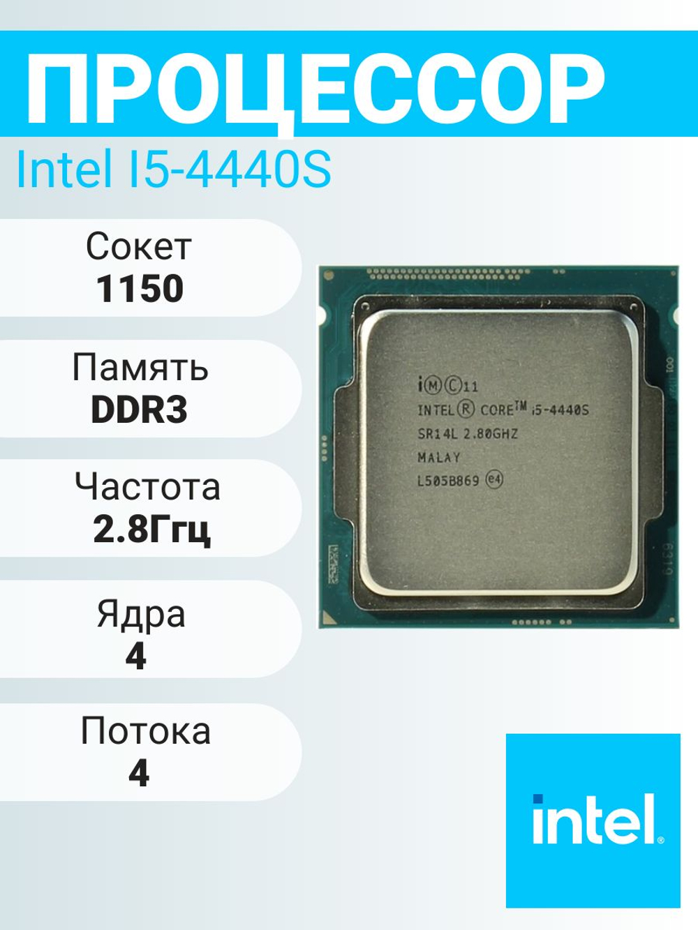 Процессор Intel Core i5 4440S