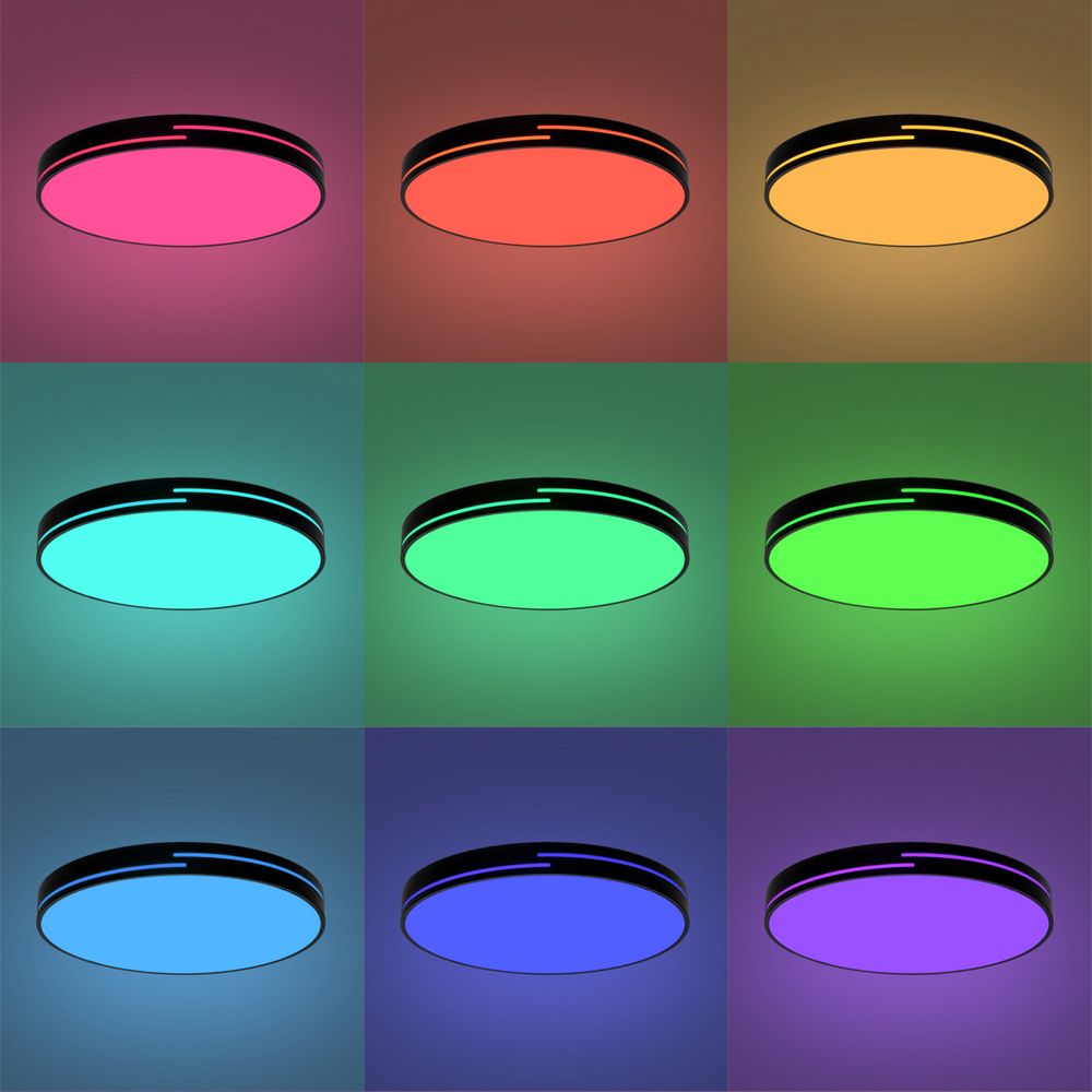 Citilux Купер Лайн CL72495GL1 LED RGB Светильник с пультом Чёрный