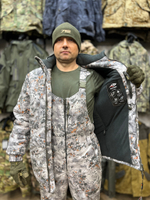 Зимний костюм Taygerr Егерь –45 °C, белый камуфляж, Алова