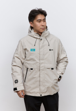 Куртка на флисе ARGYMAQ EXPLORER OFF-WHITE