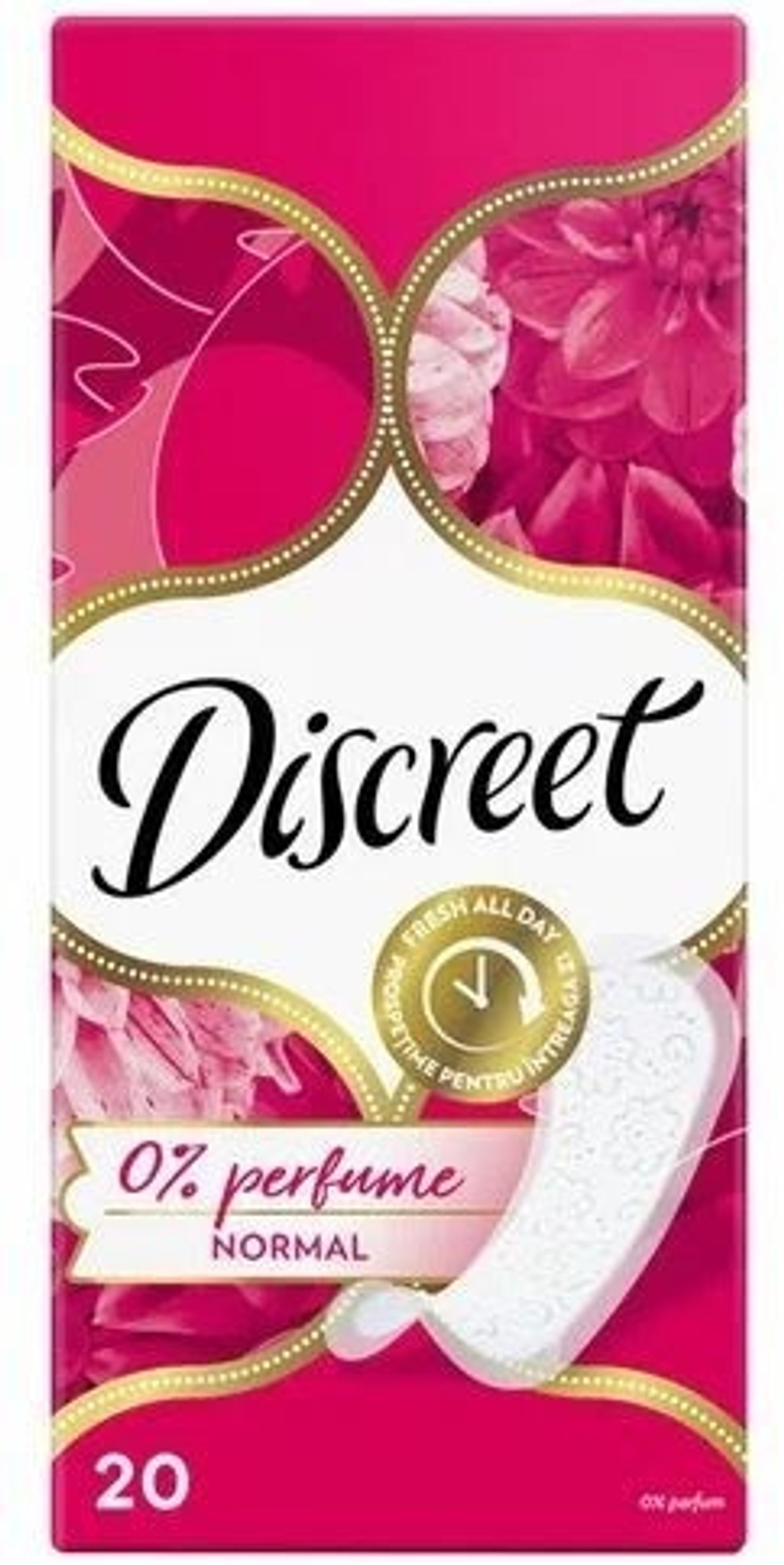 DISCREET прокладки на каждый день Normal Single 20шт