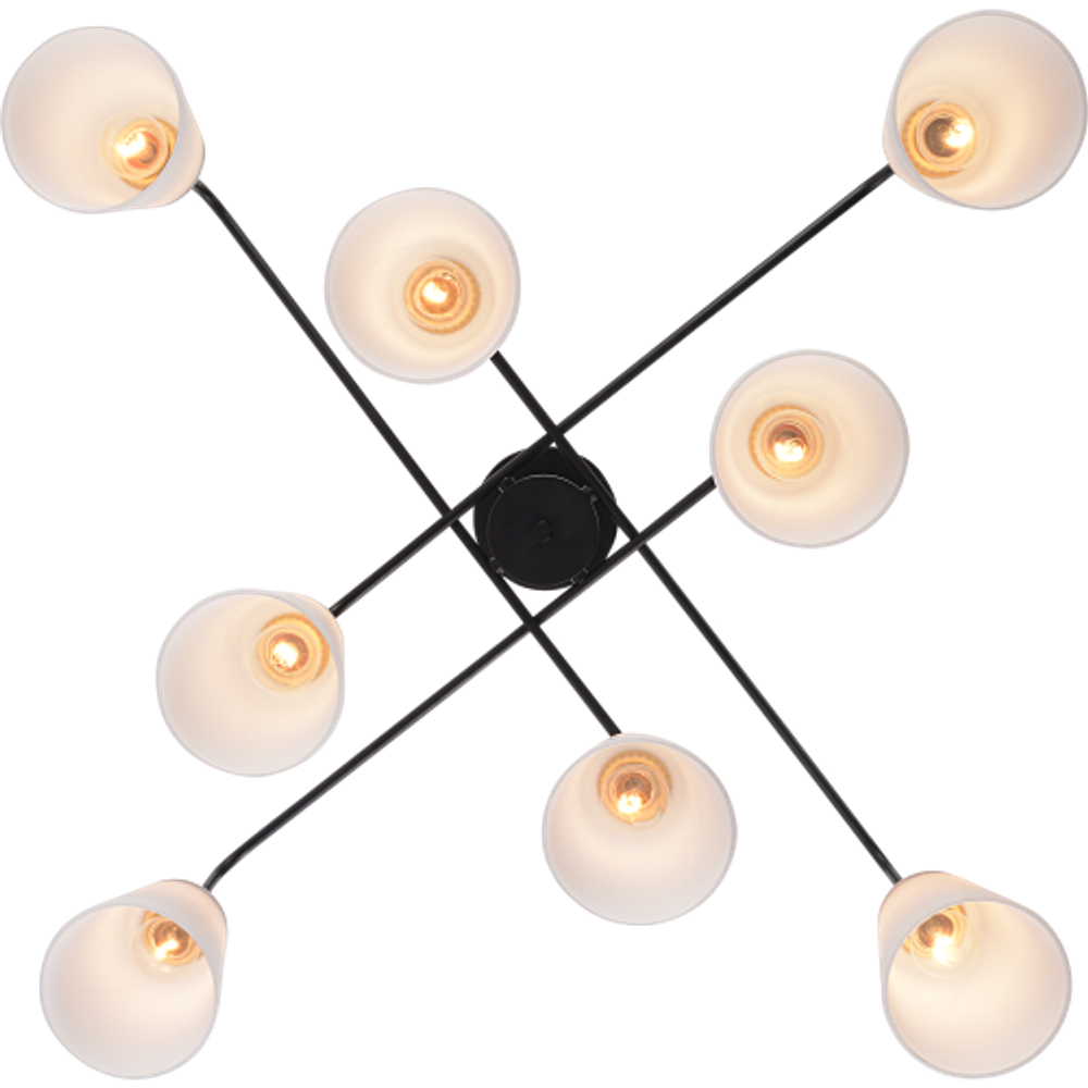 Люстра Rivoli   9190-308 8хЕ27 60 Вт модерн