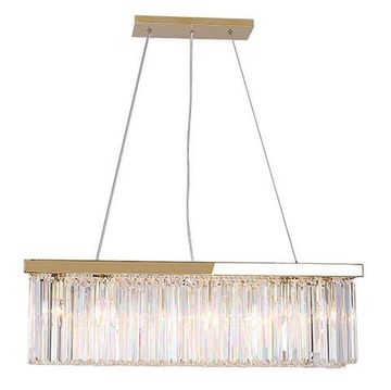 Подвесная люстра 6*E14 10116/S gold new золото MONICA Newport