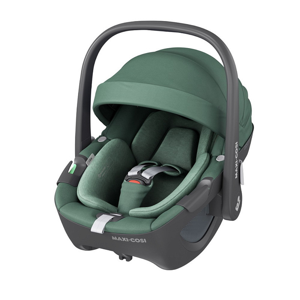 Автокресло Maxi-Cosi Pebble 360 с базой Family Fix 360 Essential Green