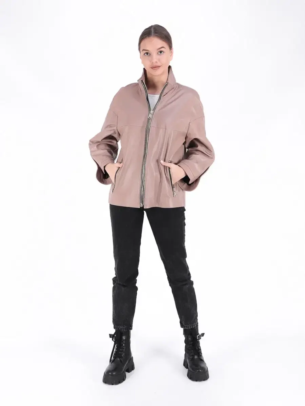 Куртка женская из натуральной кожи