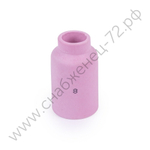 Varteg Сопло керам. 12,5мм №8 газ.линза (701.0424/ТС0035, 42мм, пр-во FoxWeld/КНР)