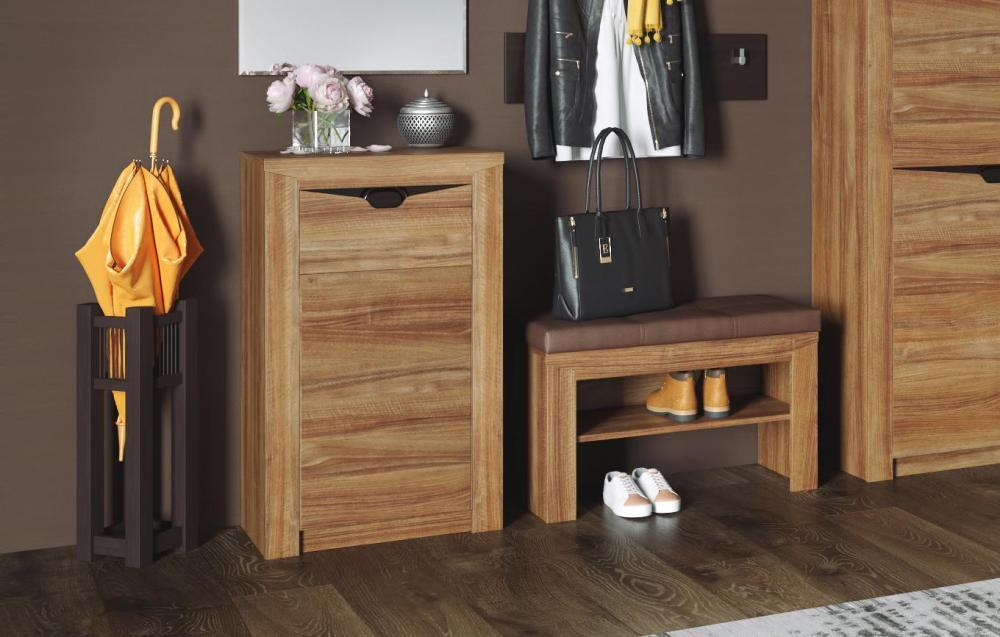 Соренто прихожая Тумба с дверцей и ящиком