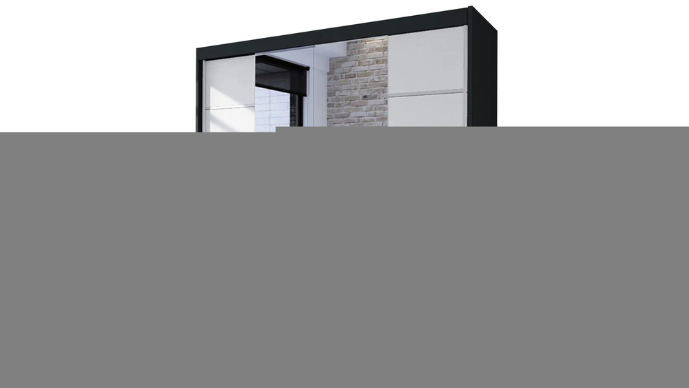 Шкаф-купе Мелисса Белый 101/ Венге Цаво 3354  230*45*240