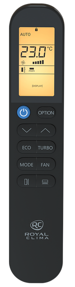 Внутренний блок настенного типа для мульти-сплит систем серии MULTI GAMMA ATTICA NERO RCI-ANF12HN