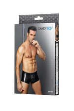 Боксеры Candy boy Diesel со шнуровкой черные OS