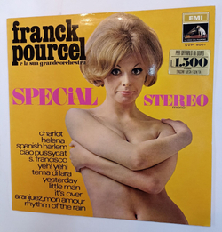 Винтажная виниловая пластинка Franck Pourcel E La Sua Grande Orchestra Special (Italy 1968)