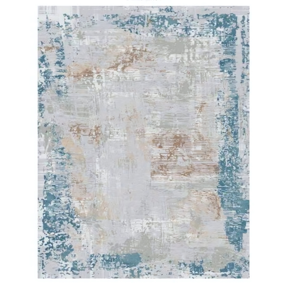 Коврик комнатный с бахромой на резиновой подложке ZALEL 80*150 BM-040