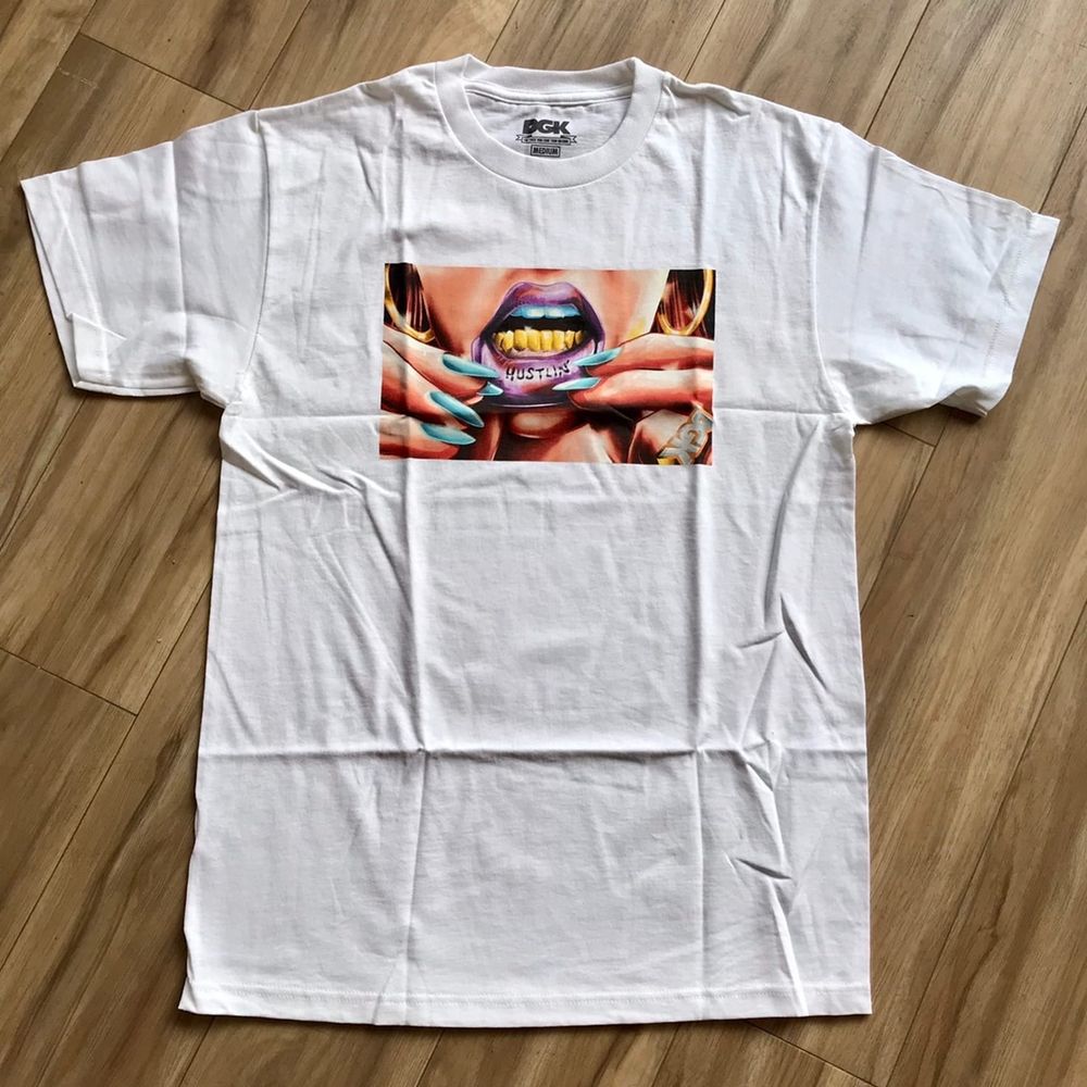 Футболка DGK COMMITMENT TEE белая