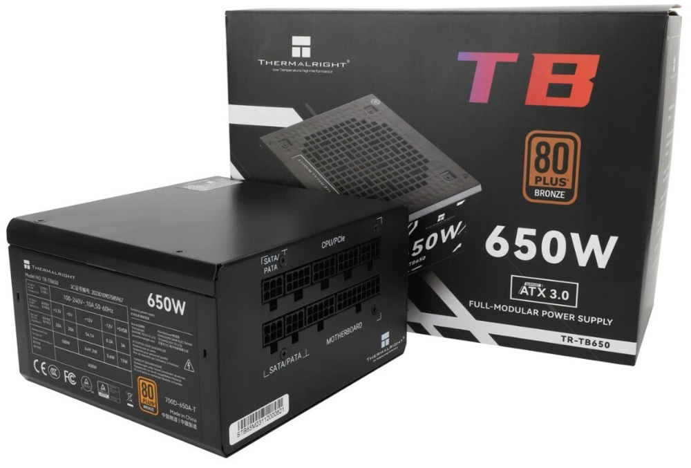 Блок питания ATX Thermalright TR-TB650