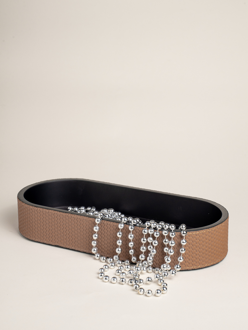 Шкатулка Трансформер овальная коричневая