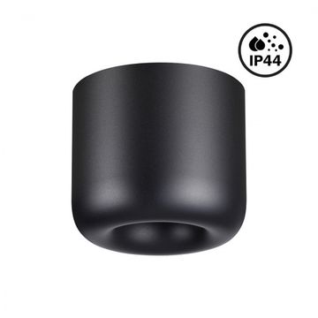 Влагозащищённый накладной светодиодный светильник 10W 3000К 359440 чёрный LISSE Novotech