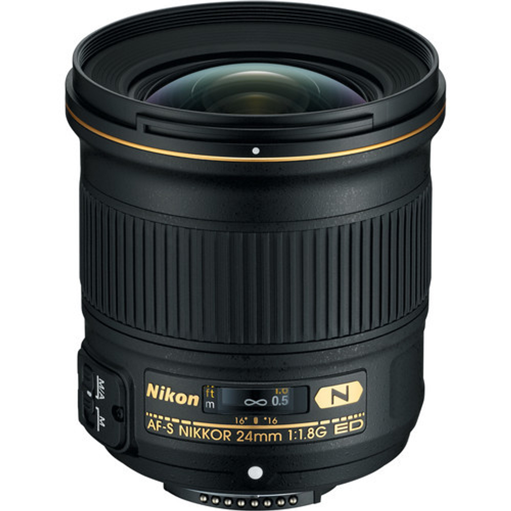 Объектив Nikon AF-S 24mm f/1.8G ED Black для Nikon