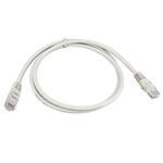 Шнур коммутационный патч-корд U/UTP RJ45-RJ45 CAT 5e, PVC, серый, 1,5м REXANT