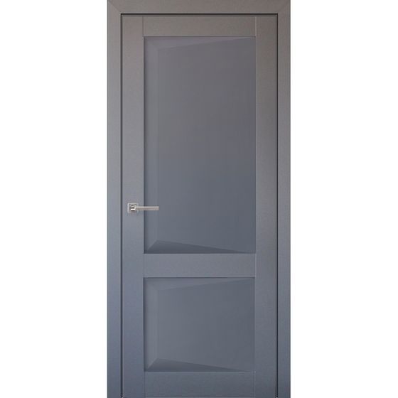 Фото межкомнатной двери экошпон Uberture Perfecto 102 barhat grey глухая