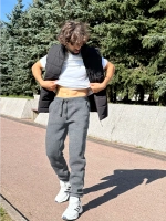 Спортивные штаны утепленные с начесом