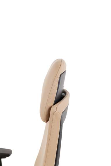 Офисное кресло Chairman 500LUX Россия экокожа бежевый