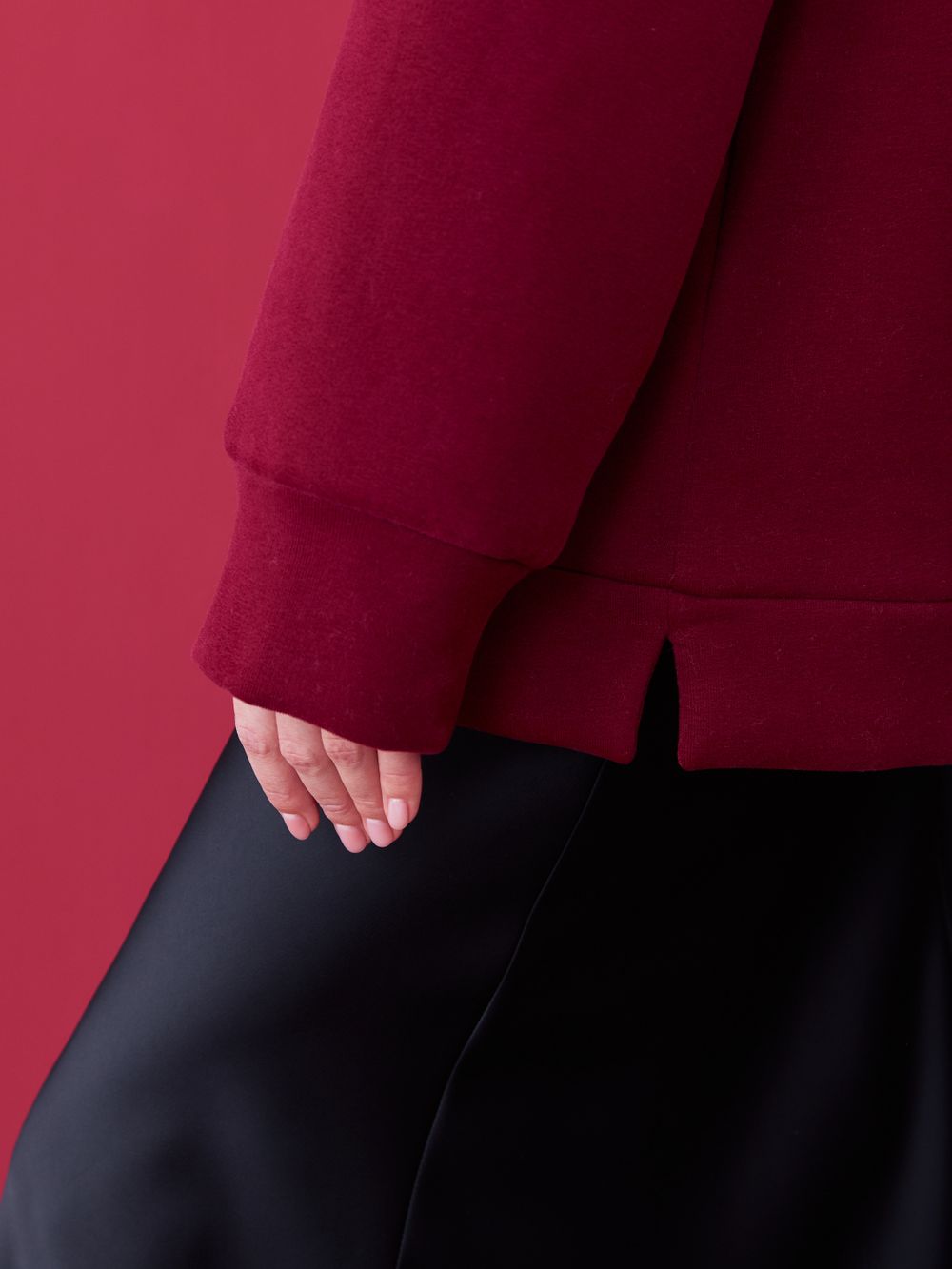 СВИТШОТ DO NOTHING CLUB BORDO