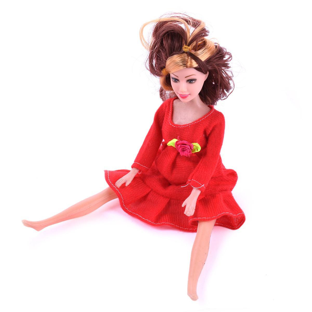 Кукла тип Модель беременная с аксесс., коробка D657