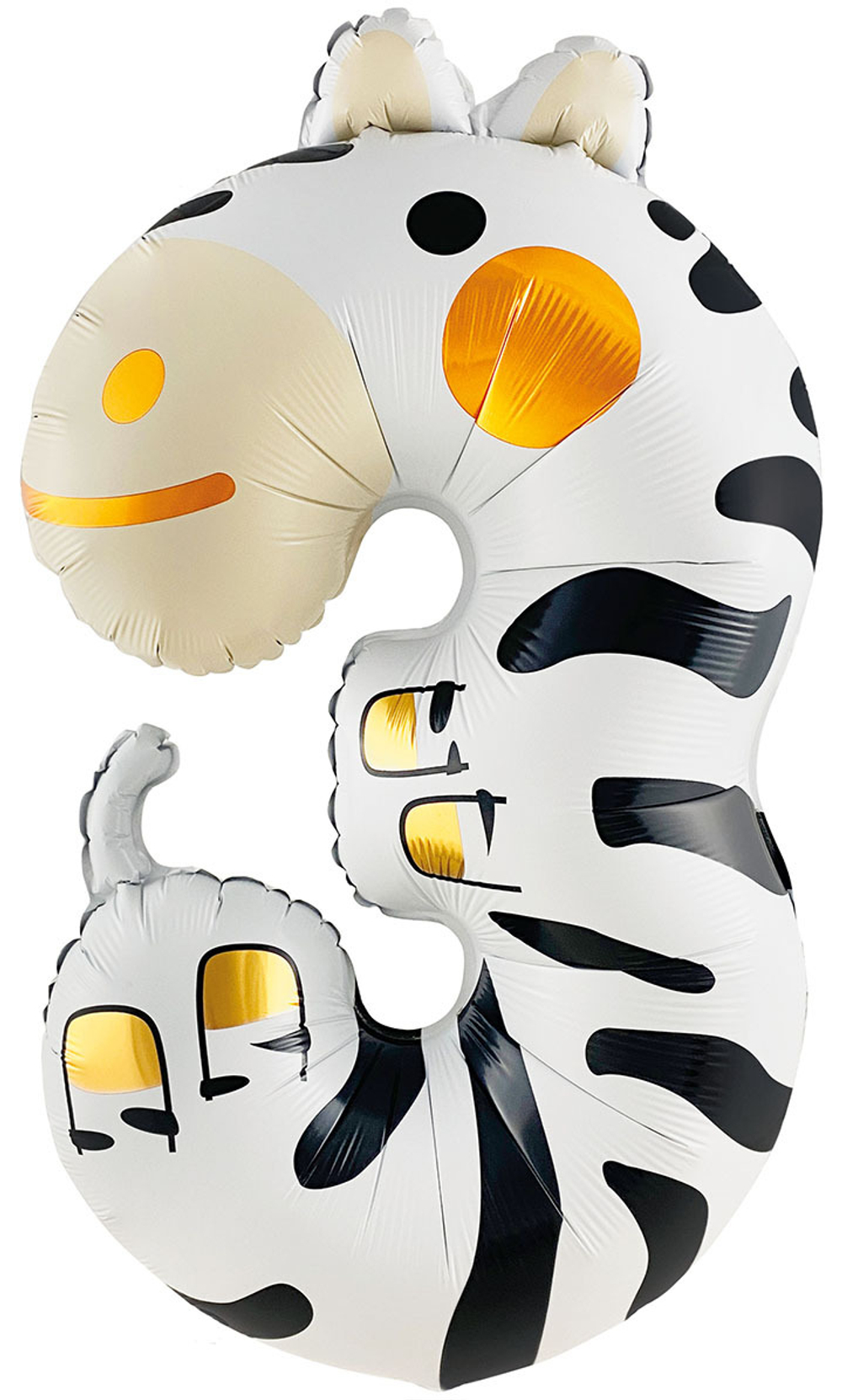 Фольгированные цифры «Зоопарк», 102 см