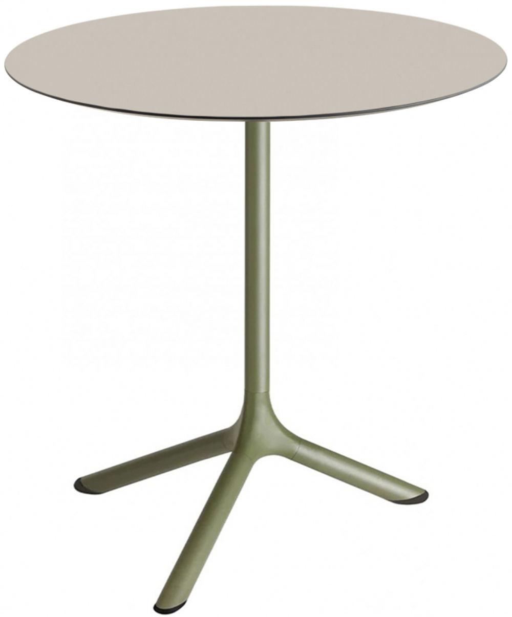 Стол ламинированный обеденный складной Scab Design Tripe Folding, оливковый, тортора