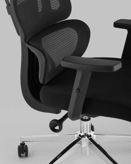Компьютерное кресло TopChairs Techno офисное черное